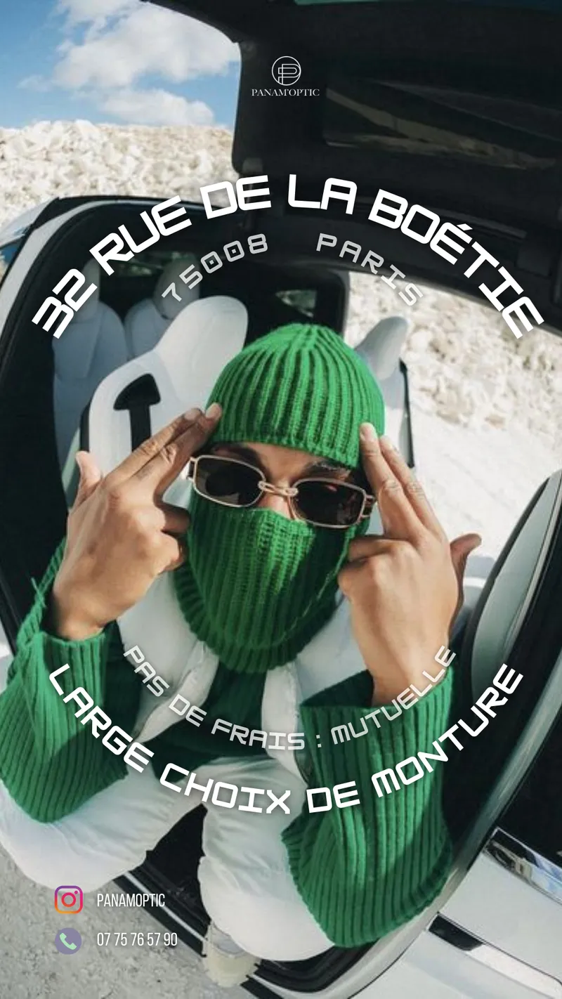 Flyer promotionnel boutique d'optique — Campagne 1